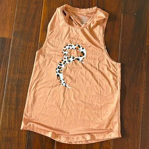 Zyia active leopard kettleball tank